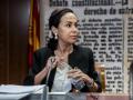 La expresidenta de Adif y exsecretaria de Estado de Transportes, Movilidad y Agenda Urbana, Isabel Pardo de Vera, comparece ante la Comisión de Investigación sobre el caso PSOE, en el Senado
