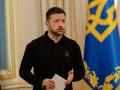 El presidente de Ucrania, Volodimir Zelenski, ofrece una conferencia de prensa en Kiev