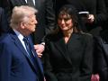 US President Donald Trump Melania Trump