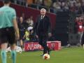 Carlo Ancelotti, durante la final de Copa del Rey frente al Barça