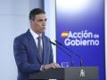 El presidente del Gobierno, Pedro Sánchez, este lunes, comparece por el apagón