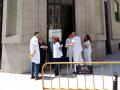 El centro sanitario Sandoval tuvo que cerrar sus puertas ante la falta de electricidad