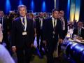 Mazón y Feijóo en su llegada al Congreso del PP europeo en la Feria de Valencia