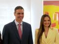 Sánchez y Melody en Moncloa