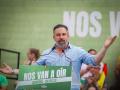 El líder de Vox, Santiago Abascal