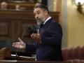 Abascal expone la corrupción del Gobierno de Sánchez y su «régimen del miedo»