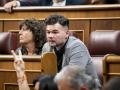 El portavoz de ERC en el Congreso, Gabriel Rufián