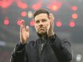 Xabi Alonso, durante un partido con el Bayer Leverkusen