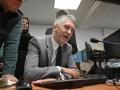 El ministro del Interior, Fernando Grande-Marlaska, en su visita a Soria