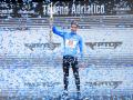 Juan Ayuso celebra su victoria en la Tirreno Adriatico