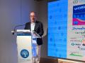 El doctor Entrenas en un momento de su conferencia sobre el asma