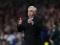 Carlo Ancelotti, en un partido de esta temporada