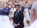 Mazón asiste a la Misa de los Infantes en honor a los menores afectados por la dana en Valencia