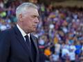 Carlo Ancelotti en el clásico contra el Barça en Montjuic