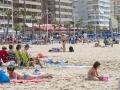 Turistas en Benidorm