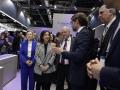 La multinacional Indra ha recibido la visita de la ministra de Defensa, Margarita Robles, en la FEINDEF 25