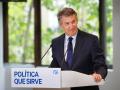 El presidente del PP, Alberto Núñez Feijóo