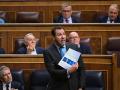 El ministro de Transportes, Óscar Puente, la semana pasada, en el Congreso