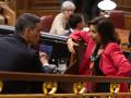 El presidente del Gobierno, Pedro Sánchez y la ministra de Defensa, Margarita Robles