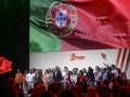 Luís Montenegro en un acto de campaña