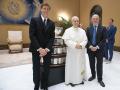 El Papa León XIV con Jannik Sinner - Vatican Media
