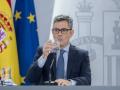 El ministro de la Presidencia, Justicia y Relaciones con las Cortes, Félix Bolaños