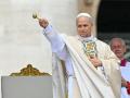 Pope Leo XIV leads a Holy mass for the beginning of his pontificate, in St Peter's square in The Vatican on May 18, 2025. (Photo by Alberto PIZZOLI / AFP)