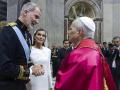 Los Reyes, con el Papa León XIV tras la misa oficiada en el Vaticano