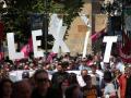 Más de un millar de personas asisten a la convocatoria de Conceyu País Llionés y Xuntanza Llionesista en León