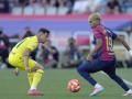 Lamine Yamal, durante el Barcelona - Villarreal