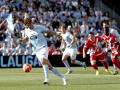 Marcos Alonso en el partido entre el Celta de Vigo y el Rayo Vallecano
