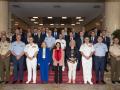 Foto de familia tras la reunión con la ministra Margarita Robles