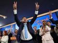 Luís Montenegro celebrando su victoria en las elecciones