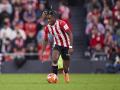 Nico Williams, en un partido con el Athletic Club esta temporada