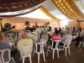 Reunión entre el Ayuntamiento y los caseteros en la Feria de la Salud