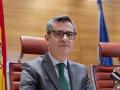 (El ministro de la Presidencia, Justicia y Relaciones con las Cortes, Félix Bolaños, comparece ante la Comisión de Justicia del Senadp