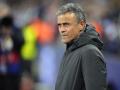 Luis Enrique, en un partido con el PSG