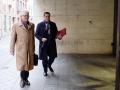 El letrado mayor de las Cortes de Castilla y León Marcos Herrero, a la llegada a los juzgados