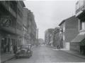 La avenida de la Puebla, en Ponferrada, durante la posguerra