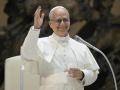 El Papa León XIV durante la audiencia a los empleados del Vaticano