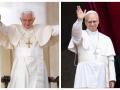 El Papa Benedicto XVI y el Papa León XIV