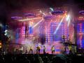 Actuación de la Orquesta Panorama en Alfafar (Valencia).