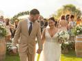 Pareja en su boda