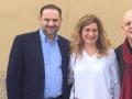 Leire Díez con José Luis Ábalos