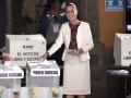 Claudia Sheinbaum votando en las elecciones judiciales