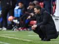 Diego Pablo Simeone, en un partido de esta temporada