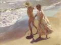 Cuadro 'Al agua', una de las pinturas más conocidas de Joaquín Sorolla