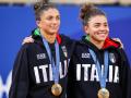 Sara Errani y Jasmine Paolini, con la medalla de oro en París 2024