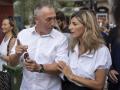 Joan Baldoví, de Compromís, y Yolanda Díaz, de Sumar, en una imagen de archivo.