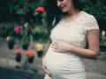 Una madre embarazada